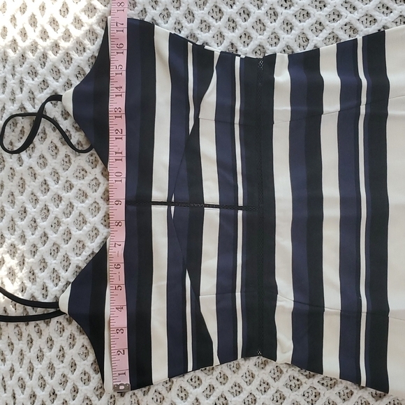French Connection Striped Sheath Mini Dress NWT - Picture 5 of 17